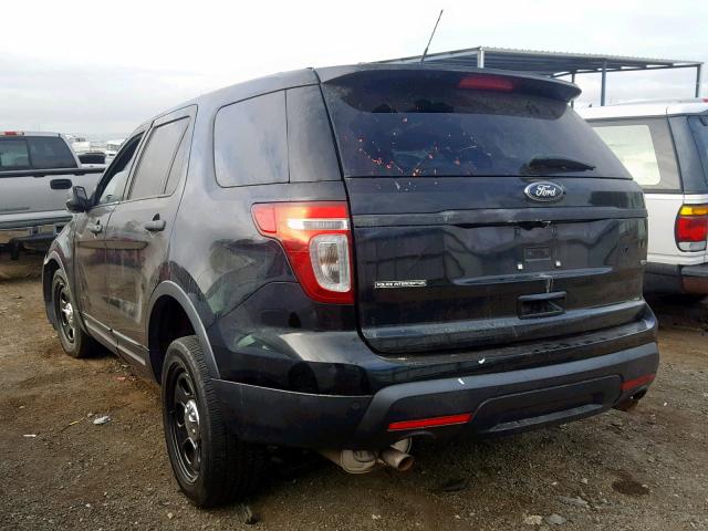 1FM5K8AR4FGC67326 - 2015 FORD EXPLORER P BLACK photo 3