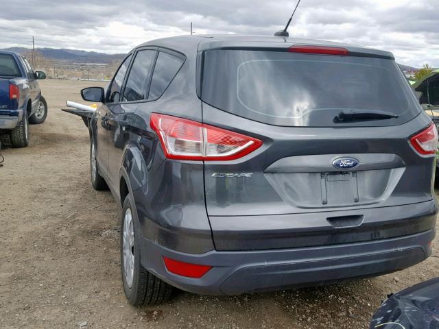 1FMCU0F75GUB99731 - 2016 FORD ESCAPE S GRAY photo 3