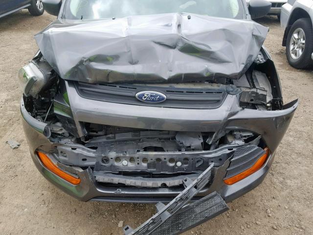 1FMCU0F75GUB99731 - 2016 FORD ESCAPE S GRAY photo 7