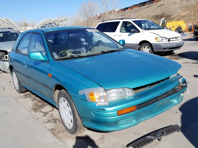 JF1GF6551SH810672 - 1995 SUBARU IMPREZA LX GREEN photo 1