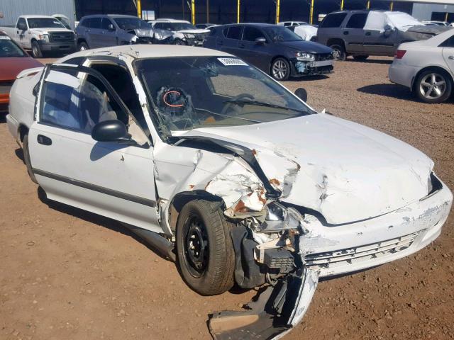 2HGEJ2146PH510604 - 1993 HONDA CIVIC DX WHITE photo 1