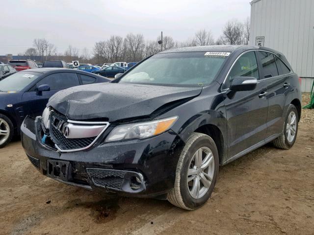 5J8TB4H50DL009558 - 2013 ACURA RDX TECHNO BLACK photo 2