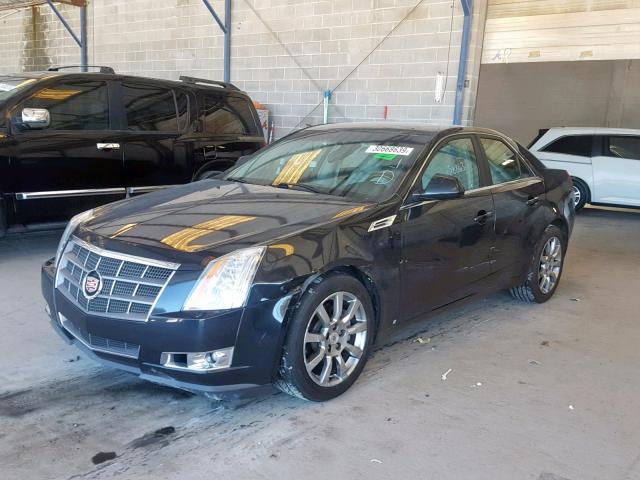 1G6DV57V090124593 - 2009 CADILLAC CTS HI FEA BLACK photo 2