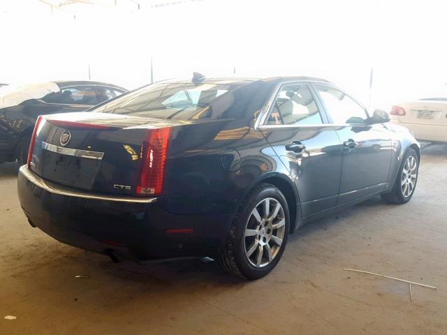 1G6DV57V090124593 - 2009 CADILLAC CTS HI FEA BLACK photo 4