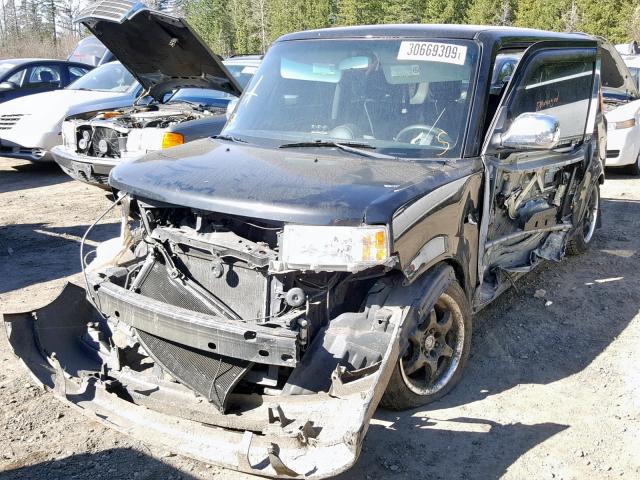 JTLKT324864086598 - 2006 TOYOTA SCION XB 黑色 照片 2