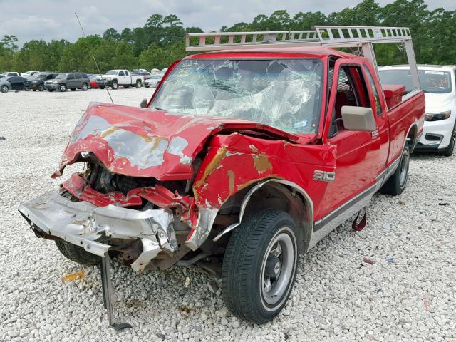 1GCCS14B1E8212696 - 1984 CHEVROLET S TRUCK S1 RED photo 2