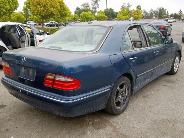 WDBJF65J7YB131108 - 2000 MERCEDES-BENZ E 320 TEAL photo 4