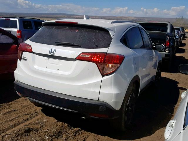 3CZRU5H77JM705235 - 2018 HONDA HR-V EXL WHITE photo 4