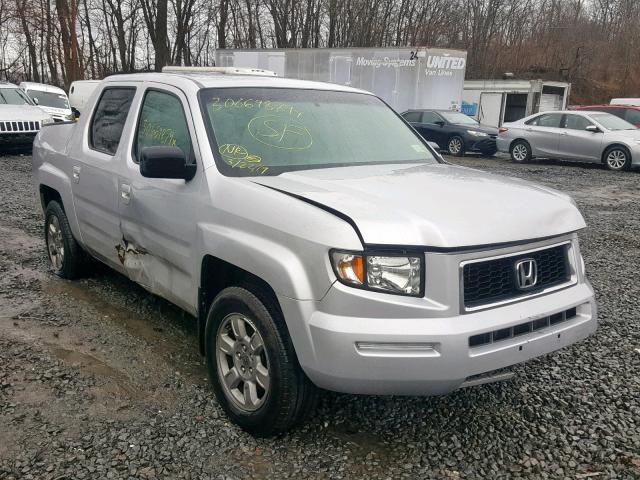 2HJYK16358H509198 - 2008 HONDA RIDGELINE SILVER photo 1