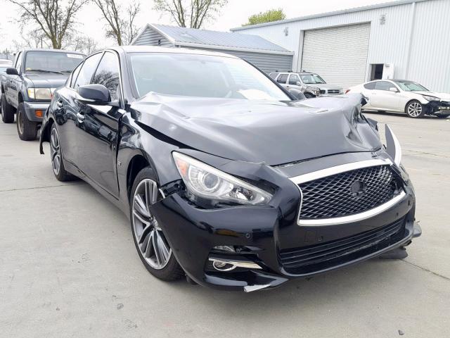 JN1BV7AP0EM671346 - 2014 INFINITI Q50 BASE BLACK photo 1