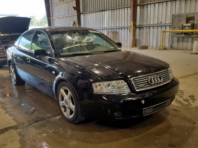 WAULD64B53N044239 - 2003 AUDI A6 2.7T QU BLACK photo 1