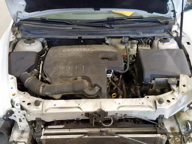 1G1ZA5E0XA4104640 - 2010 CHEVROLET MALIBU LS WHITE photo 7