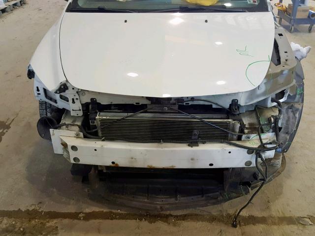 1G1ZA5E0XA4104640 - 2010 CHEVROLET MALIBU LS WHITE photo 9