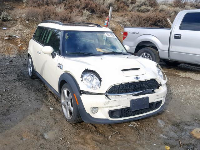 WMWZG3C58BTY31112 - 2011 MINI COOPER S C WHITE photo 1