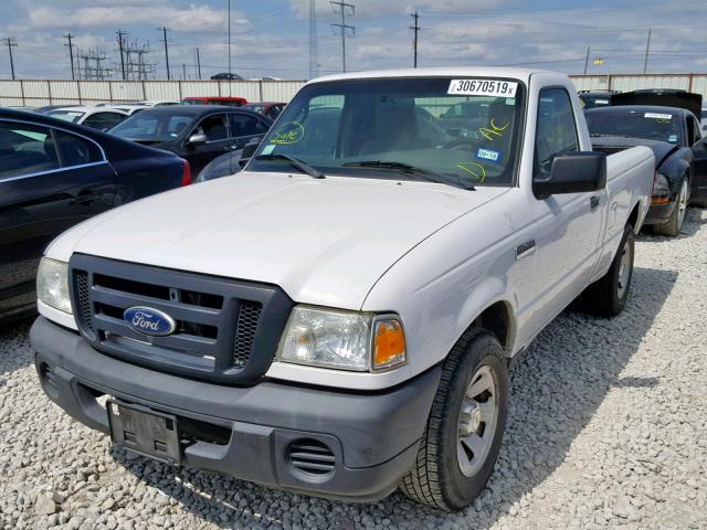 1FTKR1AD0APA74663 - 2010 FORD RANGER WHITE photo 2