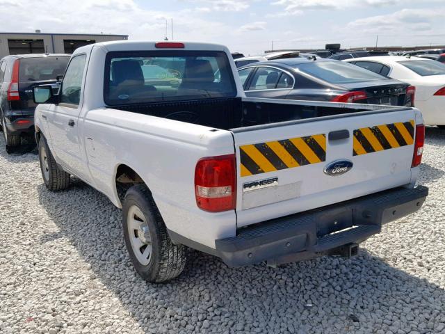 1FTKR1AD0APA74663 - 2010 FORD RANGER WHITE photo 3