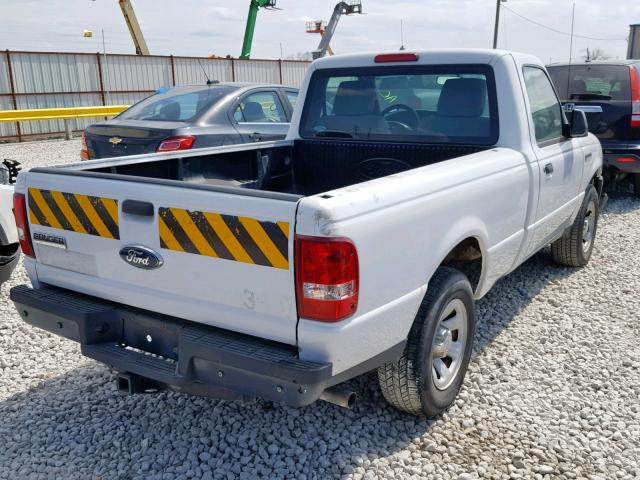 1FTKR1AD0APA74663 - 2010 FORD RANGER WHITE photo 4