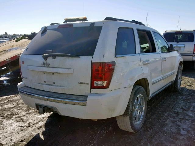 1J4HR58NX5C678521 - 2005 JEEP GRAND CHER WHITE photo 4