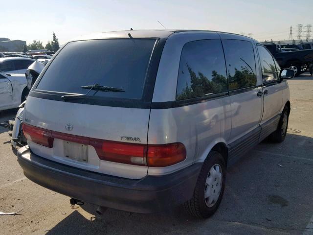 JT3AC14R7S1195526 - 1995 TOYOTA PREVIA LE GRAY photo 4