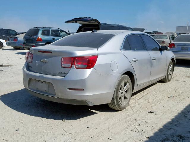1G11B5SA4DF353838 - 2013 CHEVROLET MALIBU LS SILVER photo 4