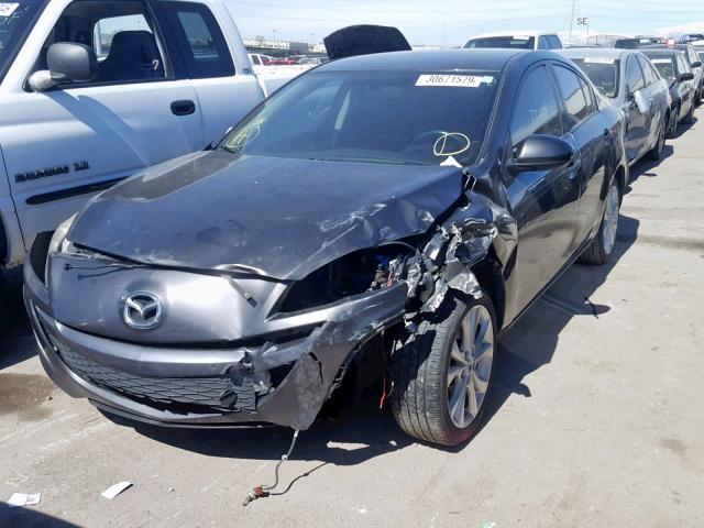 JM1BL1S53A1317359 - 2010 MAZDA 3 S GRAY photo 2