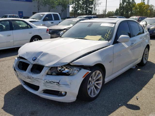 WBAPH5G57BNM75802 - 2011 BMW 328 I SULE WHITE photo 2