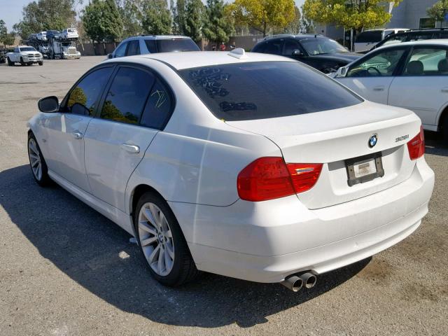 WBAPH5G57BNM75802 - 2011 BMW 328 I SULE WHITE photo 3