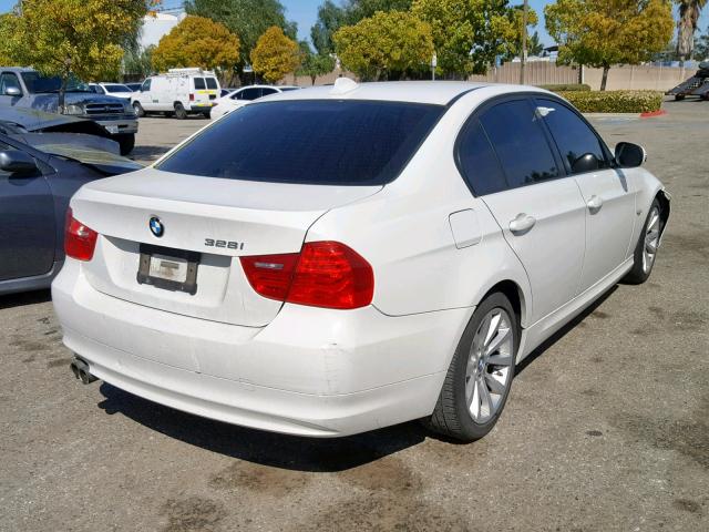 WBAPH5G57BNM75802 - 2011 BMW 328 I SULE WHITE photo 4