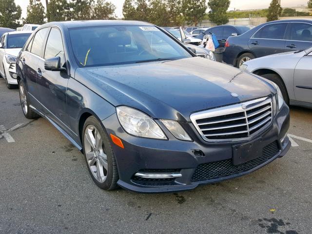 WDDHF5KB2DA675335 - 2013 MERCEDES-BENZ E 350 CHARCOAL photo 1