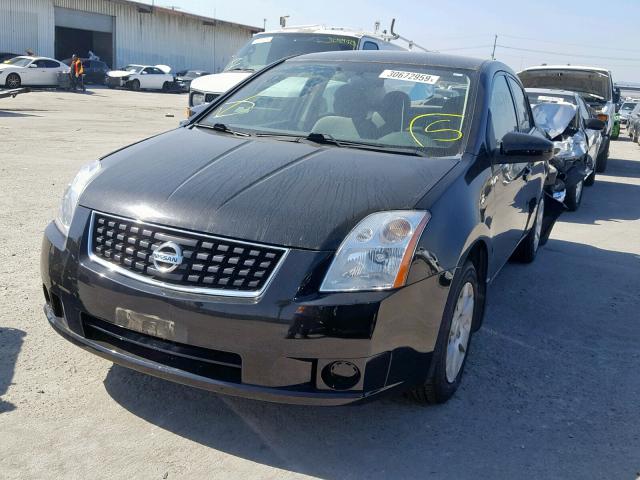 3N1AB61E48L650611 - 2008 NISSAN SENTRA 2.0 BLACK photo 2