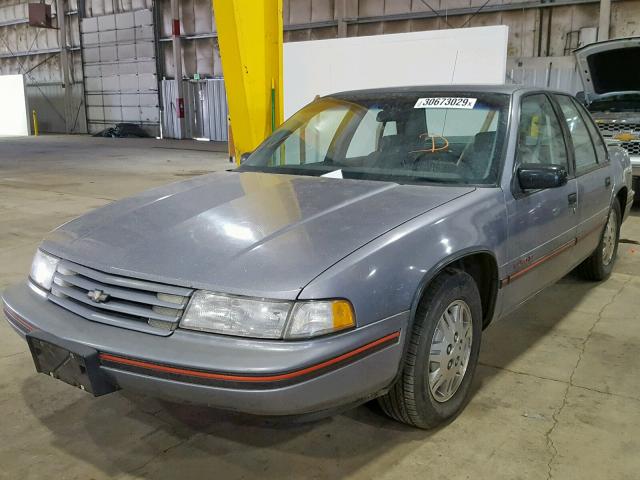 2G1WN54T9M9208492 - 1991 CHEVROLET LUMINA EUR SILVER photo 2