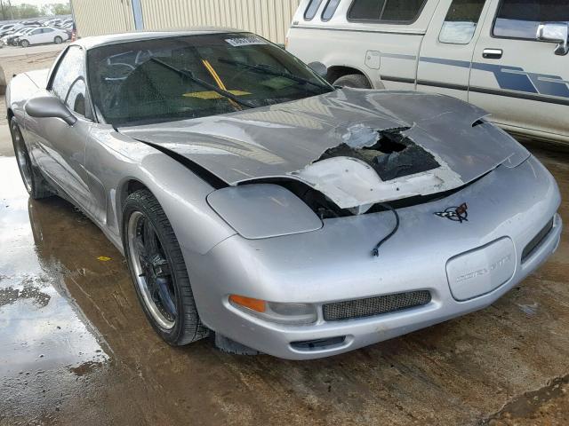 1G1YY12S925133676 - 2002 CHEVROLET CORVETTE Z SILVER photo 1