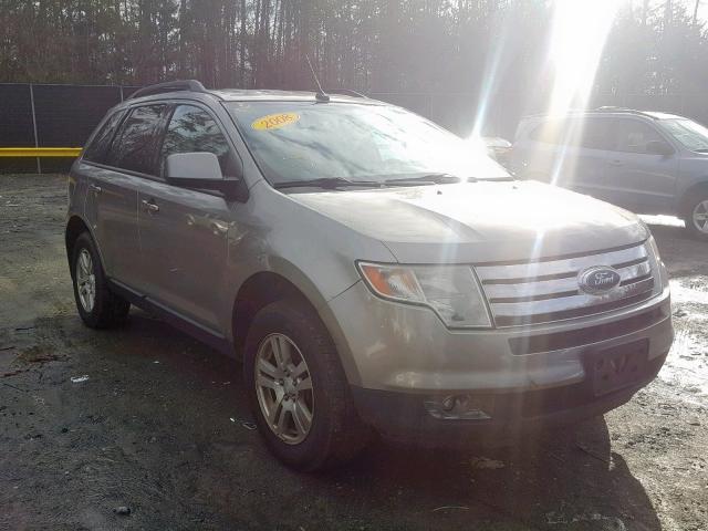 2FMDK48C38BA65352 - 2008 FORD EDGE SEL GRAY photo 1