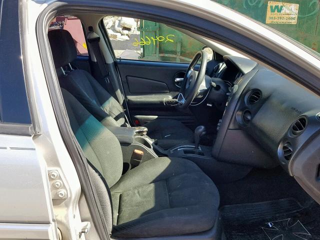 2G2WP552561277600 - 2006 PONTIAC GRAND PRIX 银色 照片 5