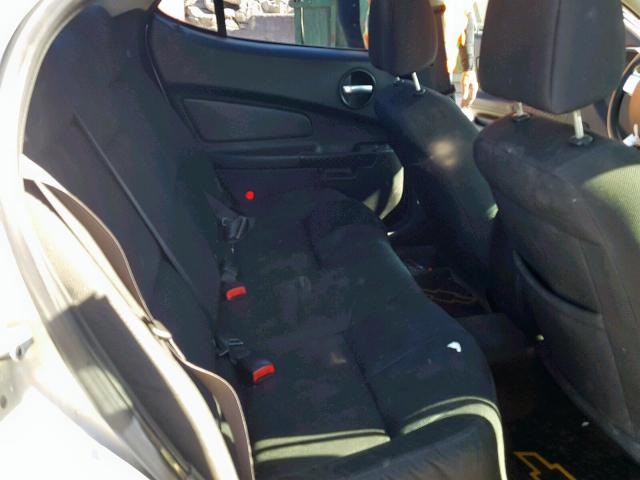 2G2WP552561277600 - 2006 PONTIAC GRAND PRIX 银色 照片 6