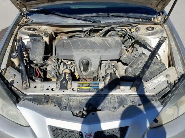 2G2WP552561277600 - 2006 PONTIAC GRAND PRIX 银色 照片 7