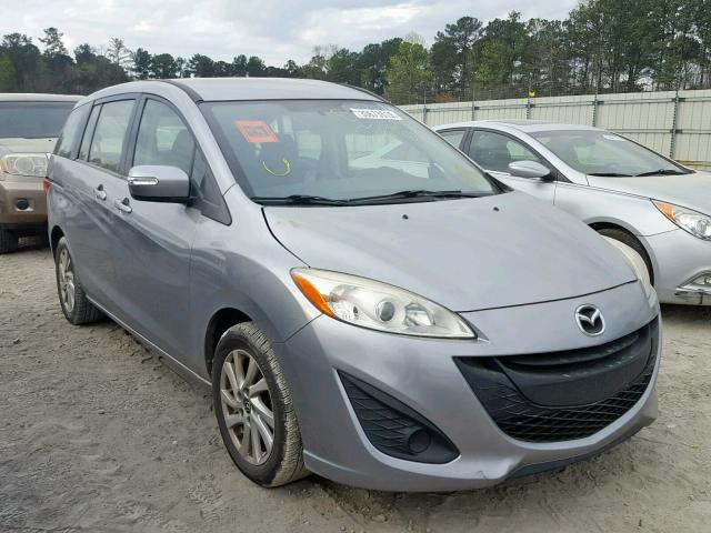 JM1CW2BL5D0160105 - 2013 MAZDA 5 GRAY photo 1