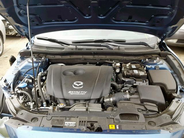 3MZBN1L77HM146930 - 2017 MAZDA 3 TOURING BLUE photo 7