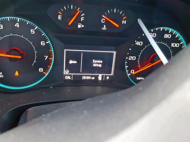 1G1ZB5ST4HF191896 - 2017 CHEVROLET MALIBU LS BLACK photo 8