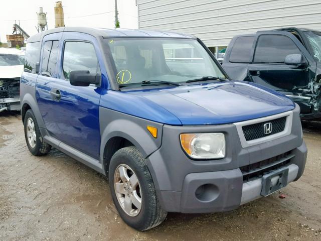 5J6YH28635L003569 - 2005 HONDA ELEMENT EX BLUE photo 1