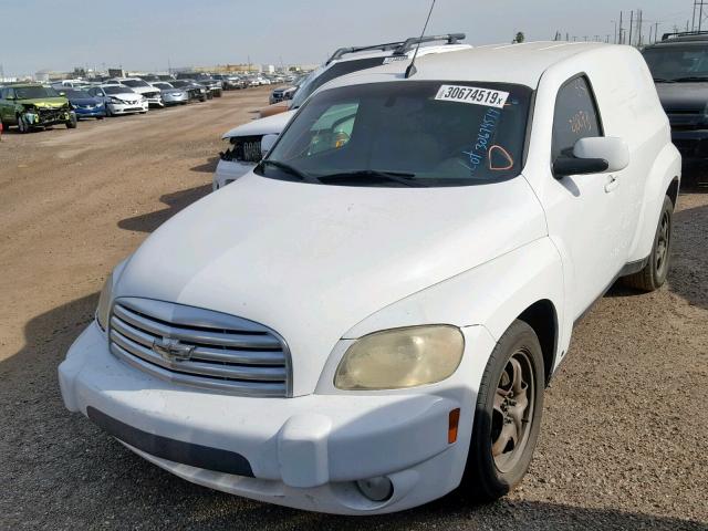 3GCCA05B79S536938 - 2009 CHEVROLET HHR PANEL WHITE photo 2