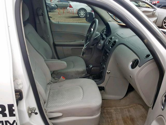 3GCCA05B79S536938 - 2009 CHEVROLET HHR PANEL WHITE photo 5