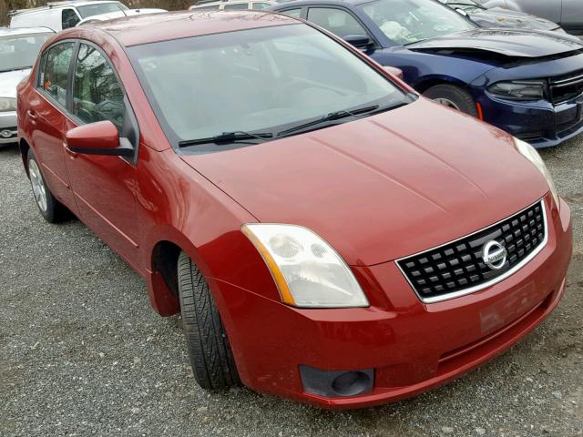 3N1AB61E58L733075 - 2008 NISSAN SENTRA 2.0 RED photo 1