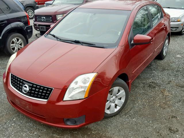 3N1AB61E58L733075 - 2008 NISSAN SENTRA 2.0 RED photo 2