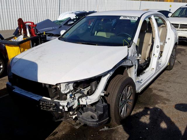 1HGCR2F31FA240940 - 2015 HONDA ACCORD LX WHITE photo 2