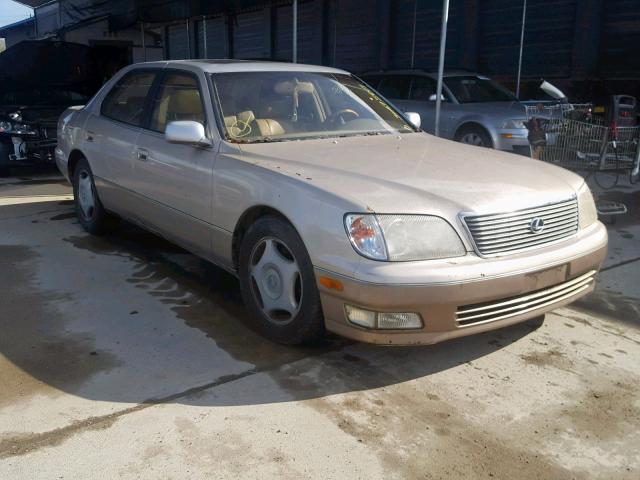 JT8BH28F7W0128118 - 1998 LEXUS LS 400 GOLD photo 1