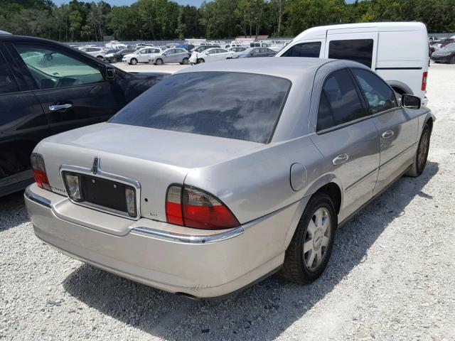 1LNHM86S94Y648583 - 2004 LINCOLN LS فضي صورة 4
