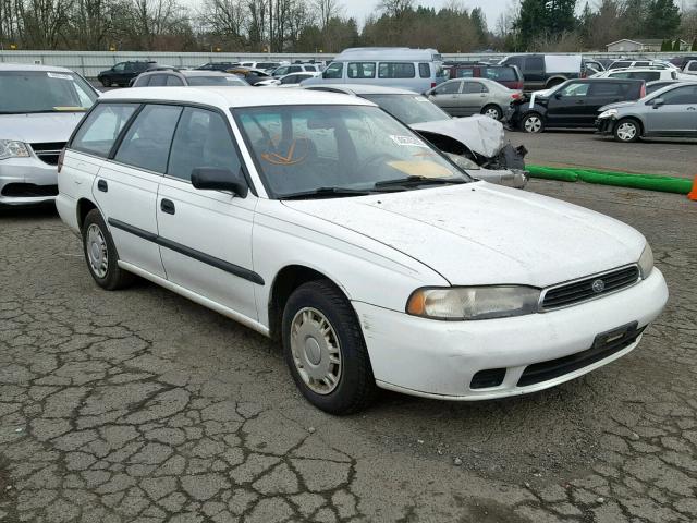 4S3BK435XV7306381 - 1997 SUBARU LEGACY L WHITE photo 1