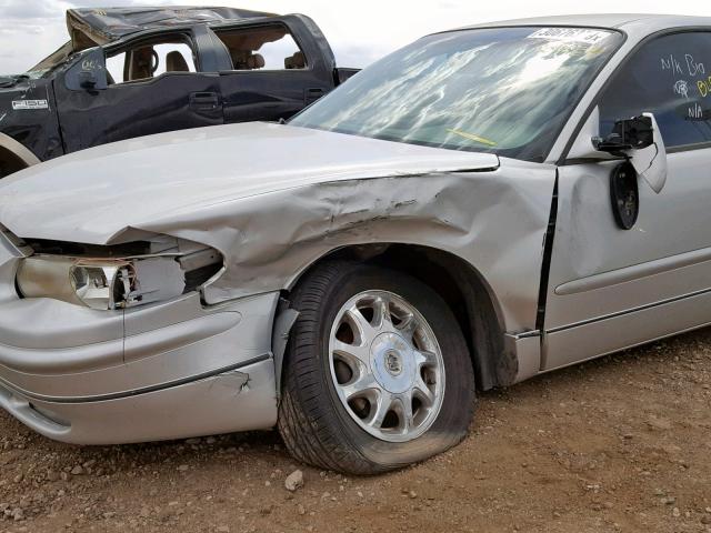 2G4WB55K521217932 - 2002 BUICK REGAL LS SILVER photo 9