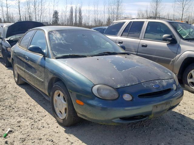 1FALP52U3VG244364 - 1997 FORD TAURUS GL GREEN photo 1